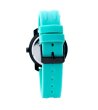 Унисекс спортен часовник в черно и мента-1 снимка