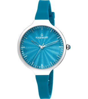 Аналогов часовник в тюркоаз и сребристо снимка