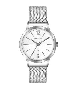 Мъжки кварцов часовник в сребристо снимка