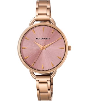 Дамски кварцов часовник в розовозлатисто и розов циферблат снимка