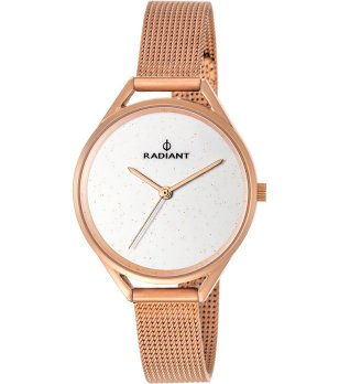 Аналогов дамски часовник в розовозлатисто снимка