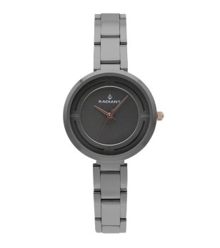 Дамски аналогов часовник в цвят графит снимка