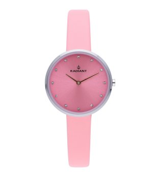 Дамски кварцов часовник в розово и сребристо снимка