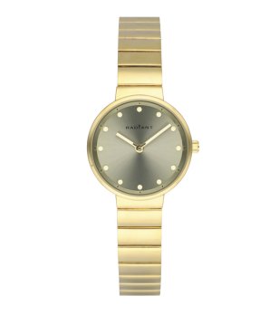 Дамски аналогов часовник в златисто снимка