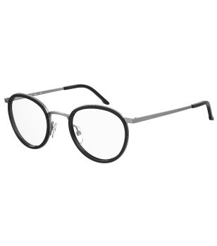 Мъжки рамки за очила в чернo и сребристо снимка