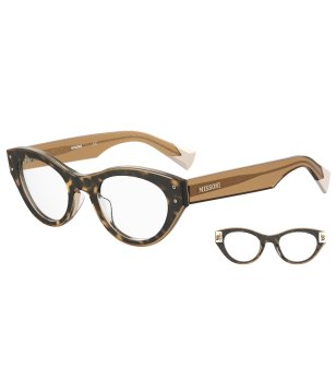 Дамски рамки за очила в кафяво снимка