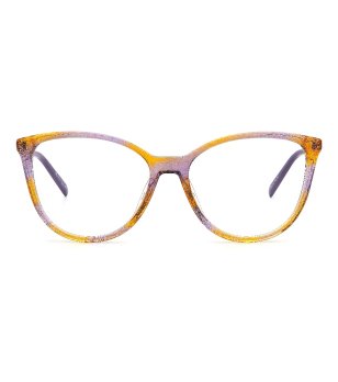Дамски рамки за очила в розово и жълто снимка