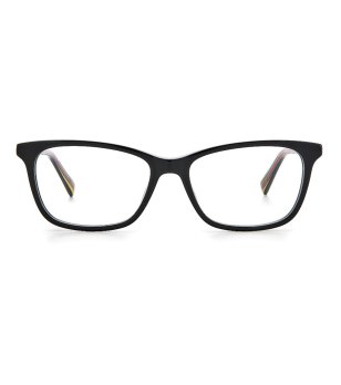 Дамски правоъгълни рамки за очила в черно снимка