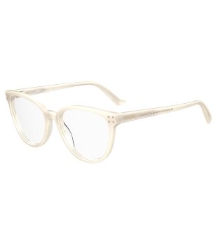 Дамски рамки за очила в цвят крем снимка