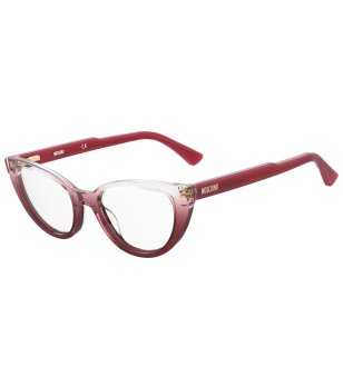 Дамски рамки за очила котешко око в розово снимка