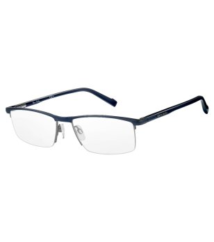 Мъжки правоъгълни полурамки за очила снимка