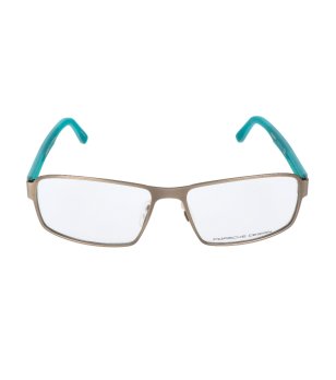 Мъжки метални рамки за очила с дръжки в зелено снимка