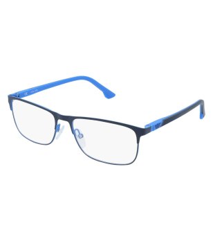 Мъжки правоъгълни рамки за очила в синьо снимка