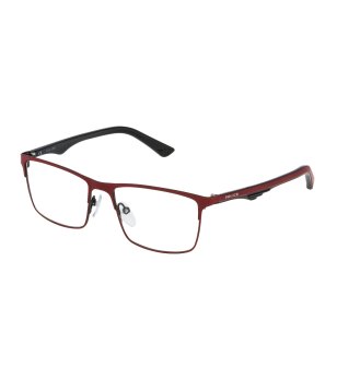 Мъжки правоъгълни рамки за очила в бордо снимка