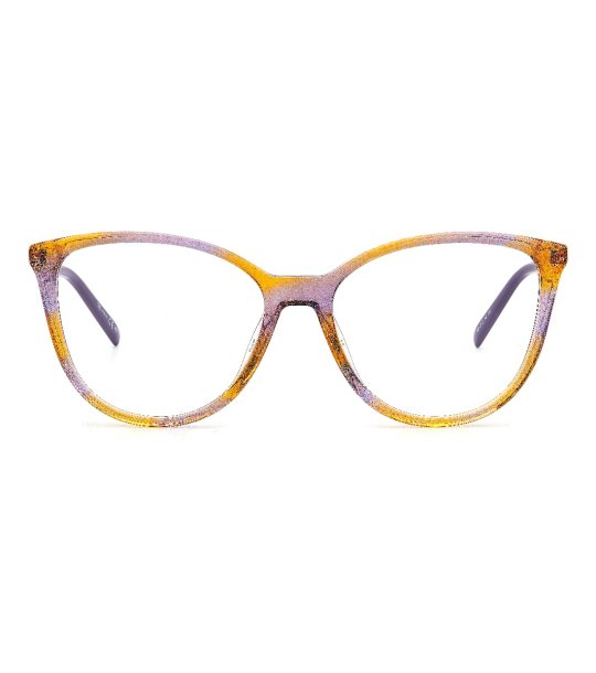 Дамски рамки за очила в розово и жълто снимка