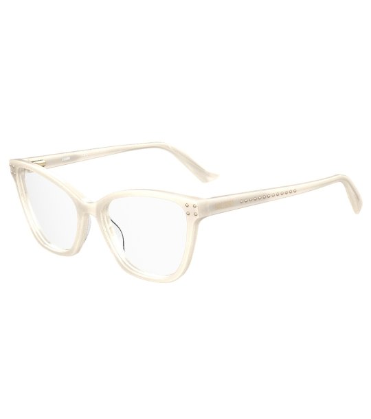 Дамски рамки за очила в цвят крем снимка