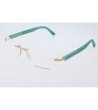 Диоптрични рамки глазант с дръжки в тюркоаз -1 снимка