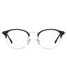 Унисекс рамки за очила в черен цвят -1 снимка