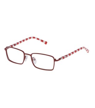 Мъжки метални рамки за очила в червено снимка