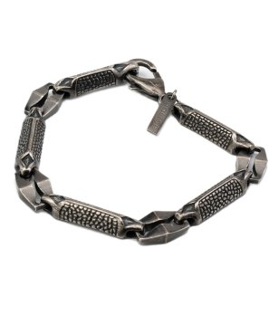 Мъжка гривна в бронзов нюанс снимка