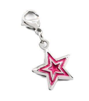 Сребриста висулка звезда снимка