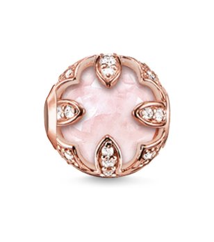 Дамски талисман в розовозлатисто  лотос снимка