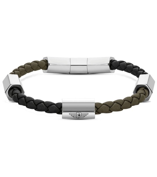 Мъжка  в черно, зелено и сребристо снимка