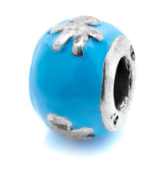 Талисман в синьо и сребристо снимка