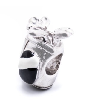 Сребрист талисман за гривна снимка