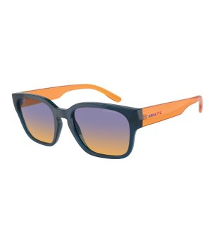 Унисекс слънчеви очила в черно и оранжево снимка