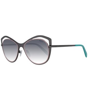 Дамски слънчеви очила в сиво и тюркоаз снимка