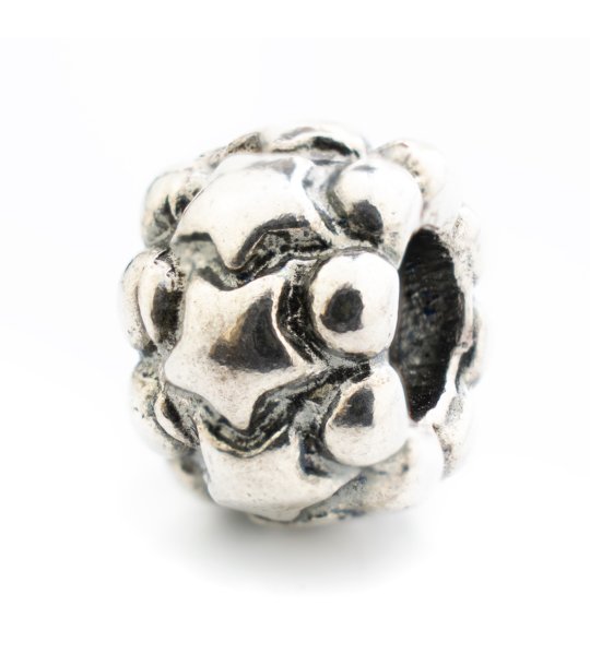 Сребрист талисман за гривна снимка