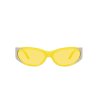 Унисекс слънчеви очила в жълто-1 снимка