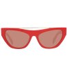 Дамски слънчеви очила червени-1 снимка