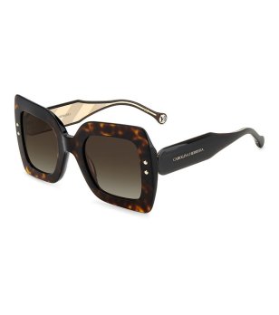 Дамски квадратни слънчеви очила с цвят хавана снимка