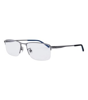 Мъжки полурамки за очила в сребристо снимка