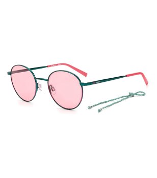 Дамски слънчеви очила с розови лещи снимка