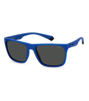 Поляризирани сини унисекс слънчеви очила снимка