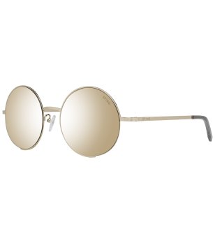 Дамски слънчеви очила в златисто снимка