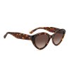 Дамски слънчеви очила в цвят хавана-2 снимка