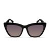 Дамски слънчеви очила котешко око в черно-1 снимка