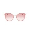 Дамски слънчеви очила в розов нюанс-1 снимка