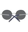 Дамски кръгли слънчеви очила в цвят графит-2 снимка