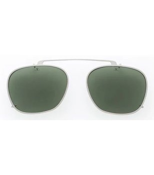 Очила с клипс и зелени лещи снимка