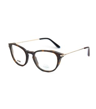 Кафяви рамки за очила с Clip On функция снимка