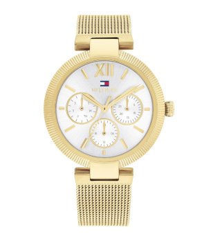 Дамски кварцов часовник в златисто снимка