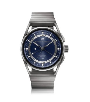 Автоматичен титаниев часовник в цвят графит снимка