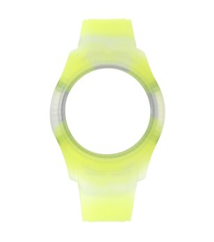 Силиконова каишка за часовник в жълти нюанси снимка