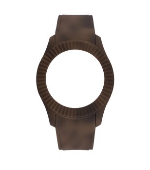 Силиконова каишка за часовник в тъмнокафяво снимка