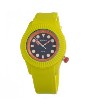 Кварцов часовник  в жълто снимка